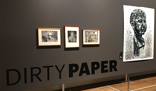 Dirty Paper exhibition