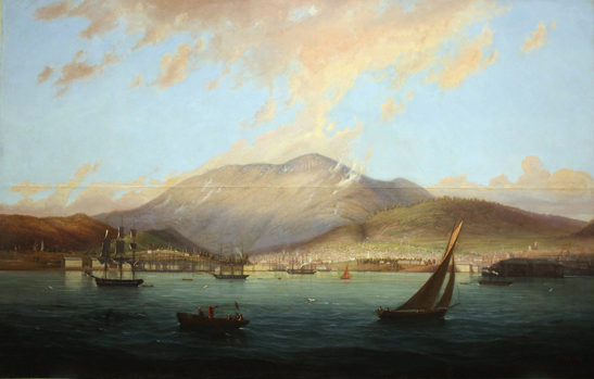 Hobart Town by Knut Bull